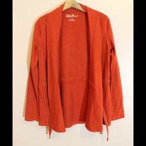 Burnt Orange Lucky Brand Cardigan